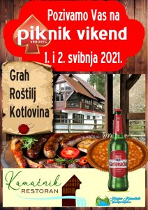 piknik vikend 1. i 2. svibanj u Kamačniku