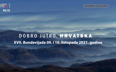 HRT 1 – Dobro jutro Hrvatska – Najava za XVII. Bundevijadu 09. i 10. listopada 2021. godine