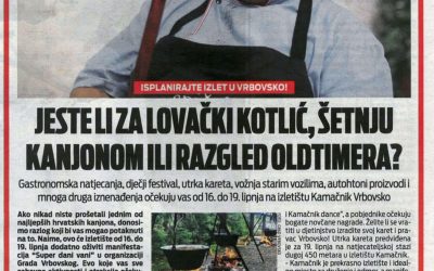 Članak 24sata – Isplanirajte izlet u Vrbovsko – Super dani vani