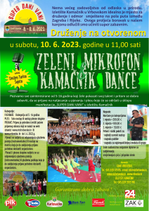 Zeleni mikrofon i Kamačnik dance