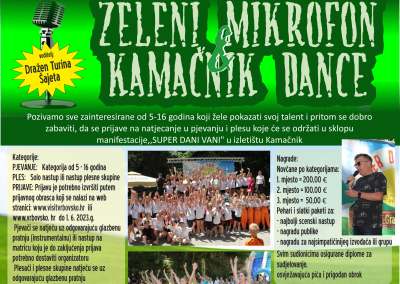 Zeleni mikrofon i Kamačnik dance