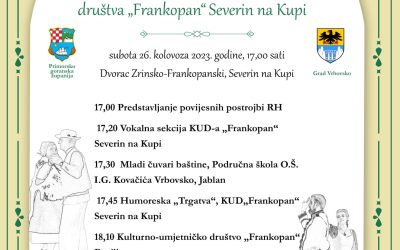XV. Severinska večer i obilježavanje 25 godina rada KUD-a “Frankopan” Severin na Kupi