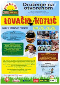 NATJECANJE U SPRAVLJANJU LOVAČKOG KOTLIĆA 2026. GODINA - PLAKAT