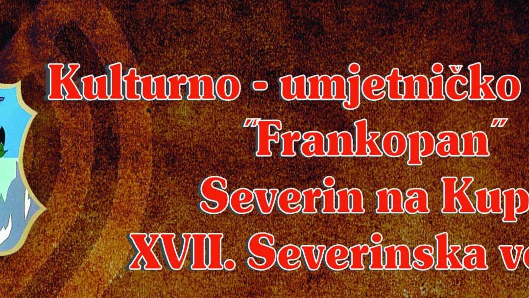 XVII. Severinska večer banner