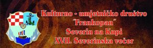XVII. Severinska večer banner