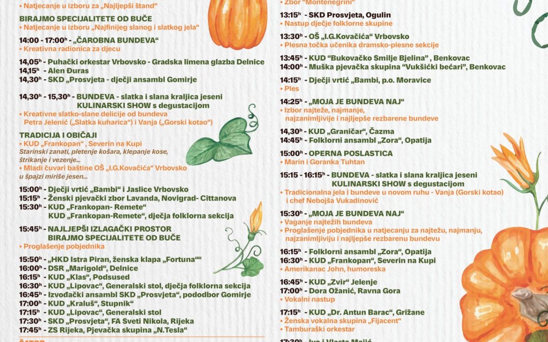 Plakat Bundevijada 2025. godine