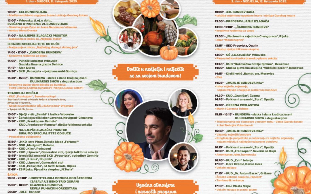 Bundevijada 2025. Vrbovsko letak.- 2 str.