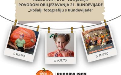 REZULTATI FOTO – NATJEČAJA POVODOM OBILJEŽAVANJA 21. BUNDEVIJADE -„Pošalji fotografiju s Bundevijade“