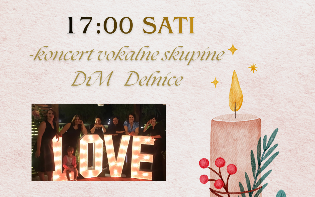 Paljenje prve adventske svijeće – plakat