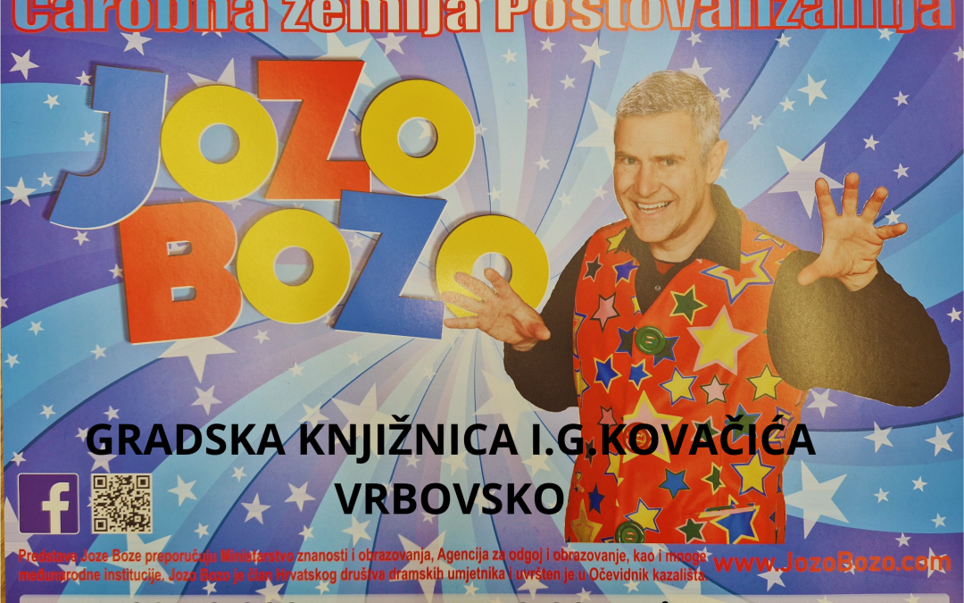 Održana predstava za djecu – Mađioničar Jozo Bozo – „Čarobna zemlja Poštovanzanija”