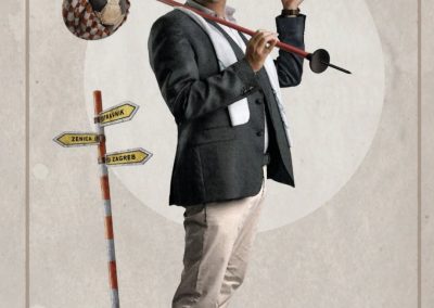 Monodramom ''Ćiro' plakat