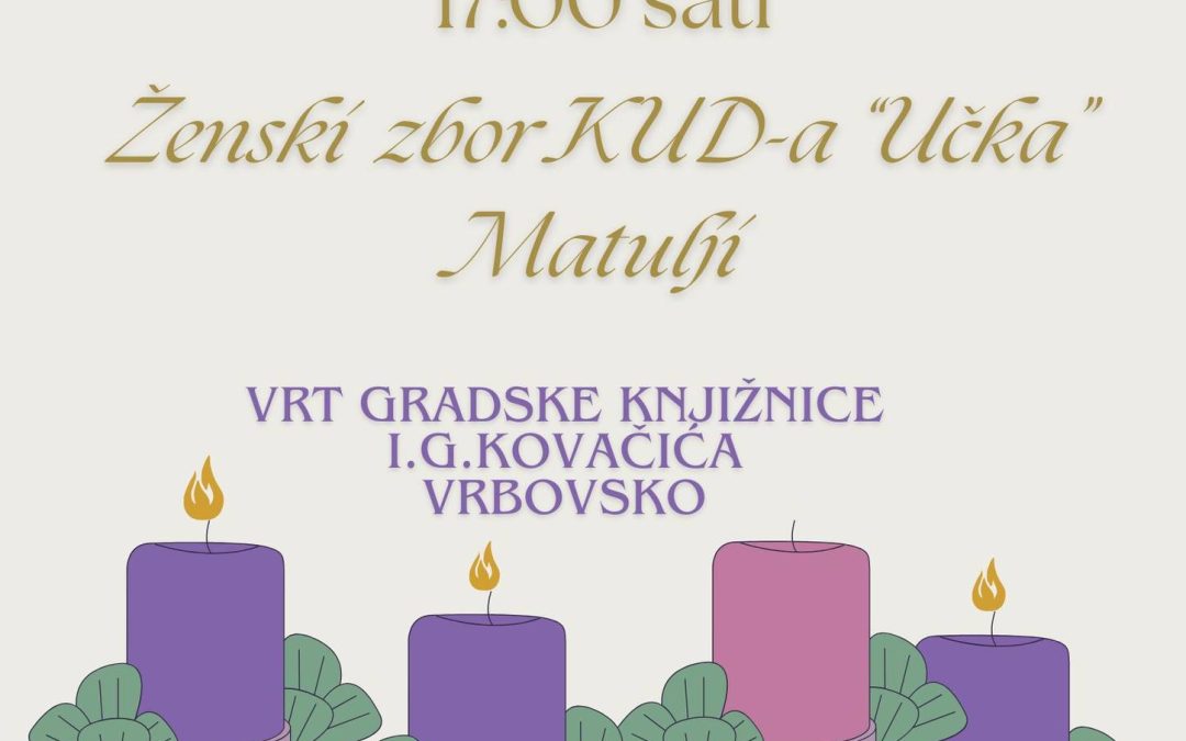 Paljenje treće adventske svijeće