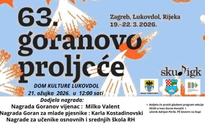 Obilježavanje 63. Goranovog proljeća