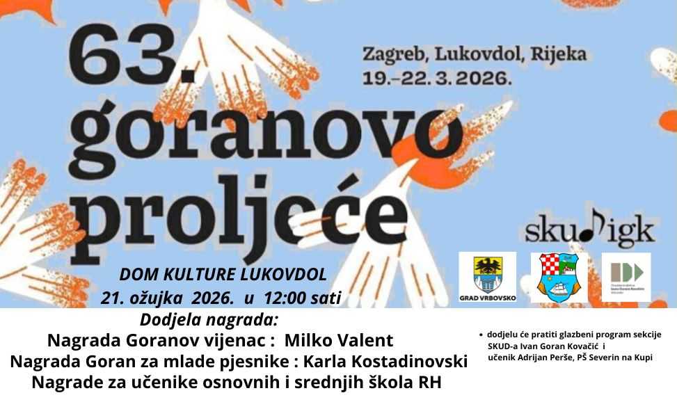 Obilježavanje 63. Goranovog proljeća