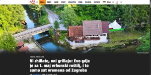 Članak 24sata - Vi chillate, oni grillaju: Evo gdje je za 1. maj vrhunski roštilj, i to samo sat vremena od Zagreba, 24.04.2026. godine