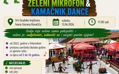 13.06.2026. ZELENI MIKROFON&KAMAČNIK DANCE- VRBOVSKO
