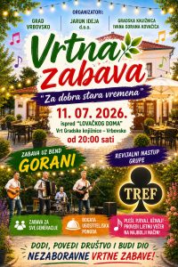 VRTNA ZABAVA "ZA DOBRA STARA VREMENA"